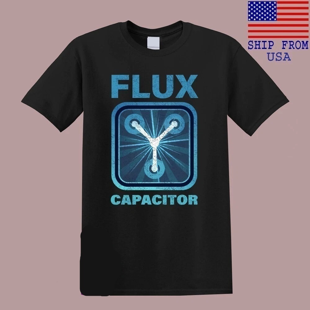 Back To The Future Flux Capacitor Time Travel Movie Fan T-Shirt